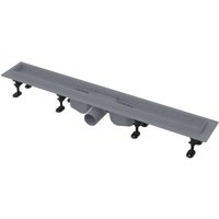 Alcadrain - Duschrinnen - Duschrinne Optimal 85 cm, mit Rand für Lochrost oder Einlegen von Fliesen APZ12-850 Alcadrain - Duschrinnen - Duschrinne Optimal 85 cm, mit Rand für Lochrost oder Einlegen von Fliesen APZ12-850 von ALCADRAIN