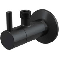Alcaplast - Alcadrain Anschlussarmaturen - Eckventil mit Filter 1/2 'x 3/8', schwarz/matt ARV001-BLACK von Alcaplast