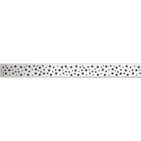 Alcadrain Duschrost BUBLE für Duschrinnen, Edelstahl-Matt 1050 mm von ALCADRAIN