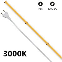Alcapower - 5 m cob IP65 einfarbiger LED-Streifen 14 w/mt 220 v – 6000 k Alcapower - 5 m cob IP65 einfarbiger LED-Streifen 14 w/mt 220 v – 6000 k von ALCAPOWER
