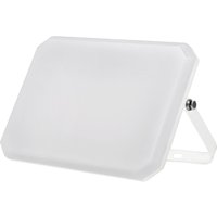 Alcapower - Weißer LED-Projektor Außenstrahler 230V 100W 4000K Abdeckung milchig 10000lm 266x190x30 mm Alcapower - Weißer LED-Projektor Außenstrahler 230V 100W 4000K Abdeckung milchig 10000lm 266x190x30 mm von ALCAPOWER
