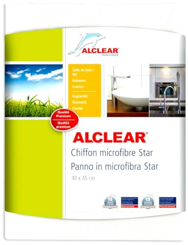 ALCLEAR 950007 Ultra-Microfasertuch Allrounder Mini für beinahe alle Oberflächen, Hohe Reinigungskraft, 32 x 32 cm, weiß ALCLEAR 950007 Ultra-Microfasertuch Allrounder Mini für beinahe alle Oberflächen, Hohe Reinigungskraft, 32 x 32 cm, weiß von ALCLEAR