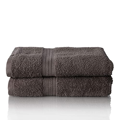 ALCLEAR Komfort Frottier Handtuch Set saugstark aus 100% Ökotex Baumwolle, Frotteeserie in 6 Farben und 5 Größen, Farbe: anthrazit, 2X Duschtücher 70x140 cm ALCLEAR Komfort Frottier Handtuch Set saugstark aus 100% Ökotex Baumwolle, Frotteeserie in 6 Farben und 5 Größen, Farbe: anthrazit, 2X Duschtücher 70x140 cm von ALCLEAR