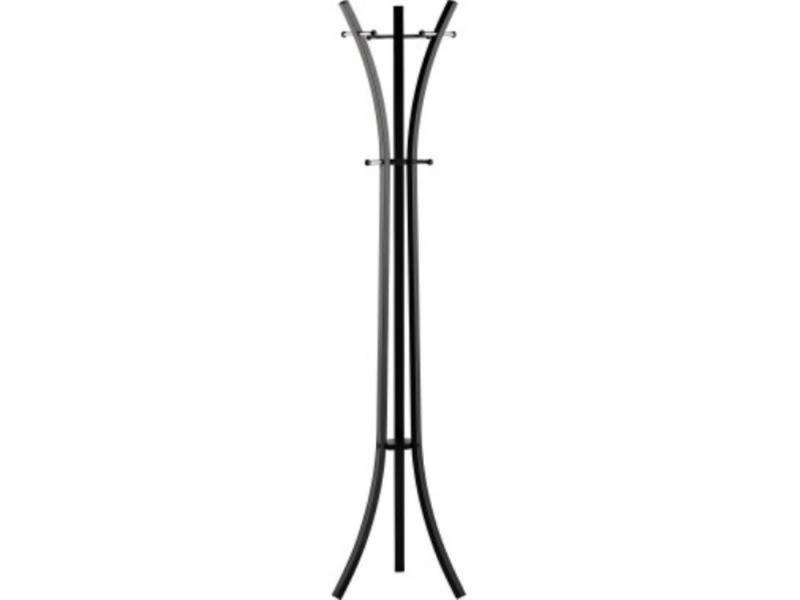 ALCO Garderobe Alco Standgarderobe 2873-11 9 Kleiderhaken Metall matt sw von ALCO