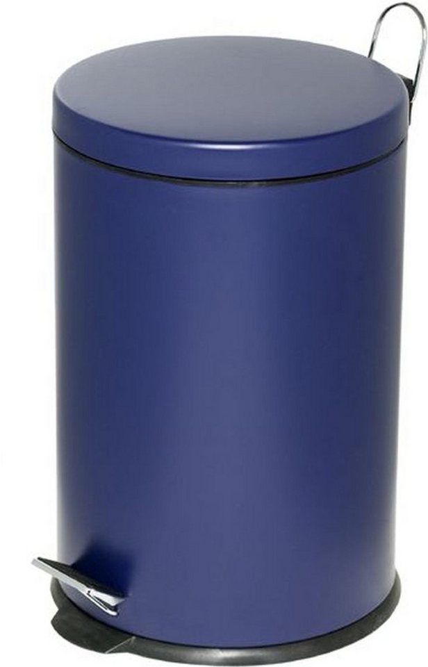 ALCO Papierkorb Tretabfalleimer mit Kunststoffeinsatz 20 Liter blau von ALCO