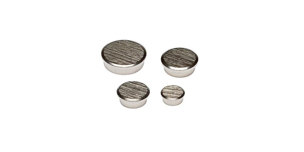 ALCO Pinnwand Kraftmagnet 25mm 13kg Metall silber 25mm 13kg Metall silber von ALCO