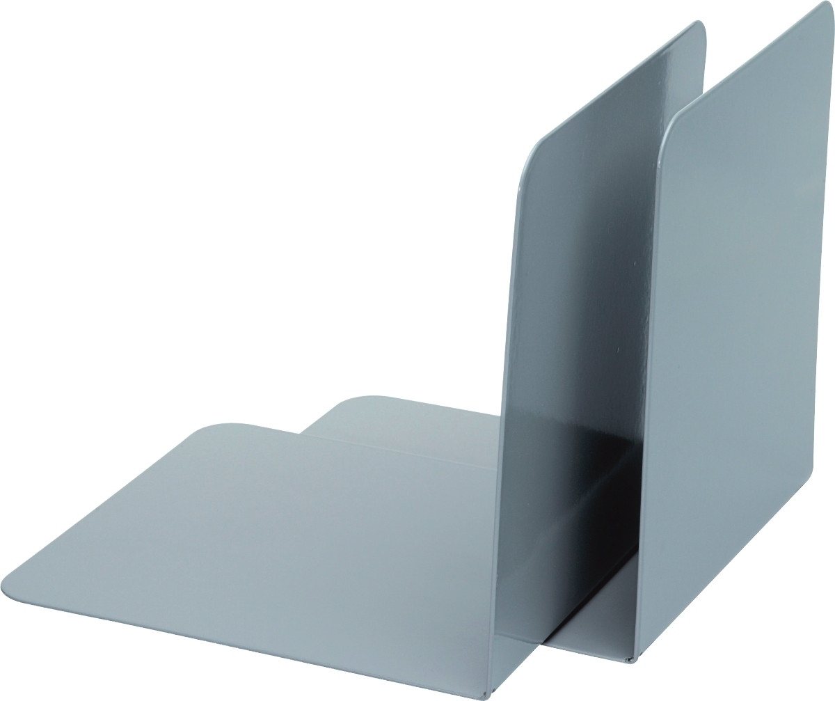 ALCO Tischaufsatz Buchstützen 130x140x140mm metall grau VE=2 Stück von ALCO