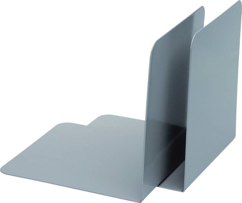 ALCO Tischaufsatz Buchstützen 130x140x140mm metall grau VE=2 Stück von ALCO