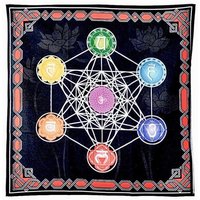 Altartuch, Tischdecke, Wandkunst, Heiliges Symbol, Göttliche Energie, Heilige Meditation, Spirituelles Heilgeschenk von ALCritualshop