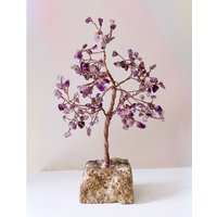 Amethyst Edelstein Baum, Heilsteine, Natürliche Edelsteine, Ganzheitliche Heilung, Chakra Schutz, Energiereinigung, Kristall Heilung Geschenk von ALCritualshop