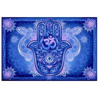 Hamsa Wandbehang, Gewebte Wandkunst, Heiliges Symbol, Göttliche Energie, Heilige Meditation, Energieheilung, Spirituelles Heilgeschenk von ALCritualshop