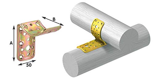 Aldeghi Luigi Spa, Kreuzplatte, rund/rund. Trop.908, 50 x 80 x 80 cm, 25 Stück von ALDEGHI LUIGI SPA