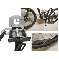 Fahrrad Anti -Denft -Wandhaken mit Unterstützung von ALDEGHI LUIGI SPA