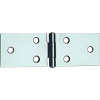 Aldeghi Luigi Spa - Langes Edelstahlscharnier Art. 122 Zoll mm. 80 H(40+40)x31 fester Stift 12 Stk.-Ruheraum von ALDEGHI LUIGI SPA