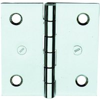 Nautisches Edelstahlscharnier Art.850in mm.40hx30 fester Stift 12 Stk.- Ruheraum von ALDEGHI LUIGI SPA