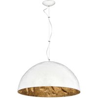 Edle Hängelampe SIMI Ø62cm Weiß Gold Esstisch von ALDEX