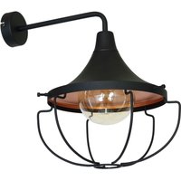 Wandlampe Schwarz Kupfer DANTON Leuchte Industrie Wandlampe Schwarz Kupfer DANTON Leuchte Industrie von ALDEX