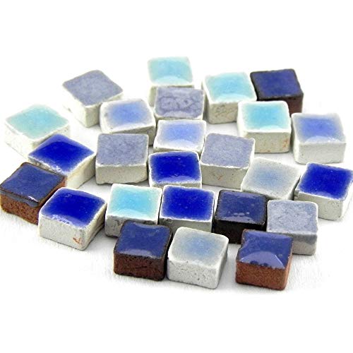 Mosaik-Minis (5x5x3mm), 5000 Stück,mix blau von ALEA Mosaic