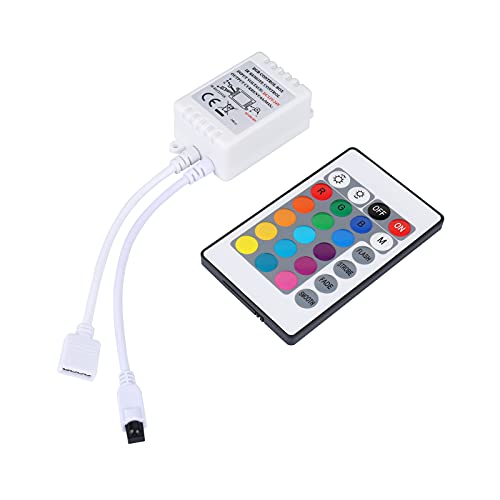 ALED LIGHT LED RGB Strip IR Remote Controller Fernbedienung Kontroller Steuerung für 3528 5050 IP 65 LED Streifen Licht IR RF Controller Steuerung Fernbedienung Touch-Funktion LED RGB Strip DC12V (24 key) ALED LIGHT LED RGB Strip IR Remote Controller Fernbedienung Kontroller Steuerung für 3528 5050 IP 65 LED Streifen Licht IR RF Controller Steuerung Fernbedienung Touch-Funktion LED RGB Strip DC12V (24 key) von ALED LIGHT