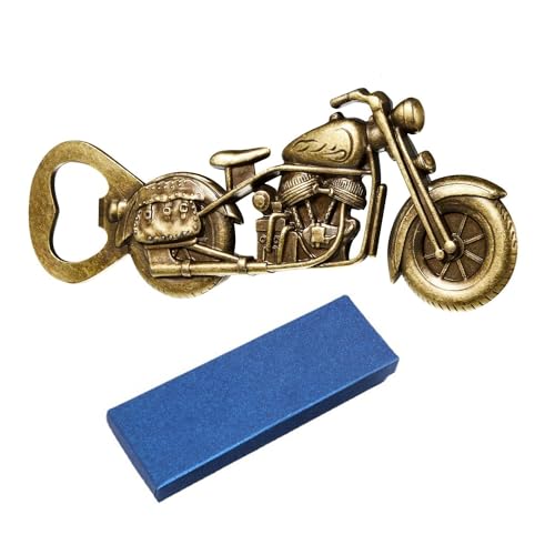 Motorrad-Bieröffner, Geschenke für Männer, Weihnachtsgeschenke für Vater, Vintage-Motorrad-Geschenke für Vatertag, Geburtstag, Adventskalender, Weihnachtsstrumpffüller von ALEMIN