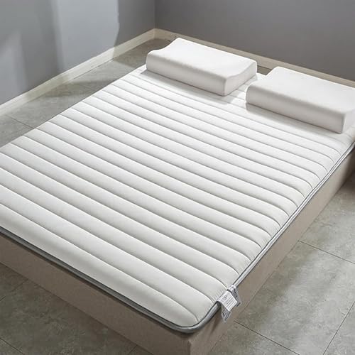 ALEPXS Tatami-Schlafmatte Japanische Boden-Futon-Matratze Volle Größe Naturlatex Einfache Lagerung für Sofa Liege Couch Schlafsaal-Gästebett-Matratze (Size : 120 * 200cm) von ALEPXS
