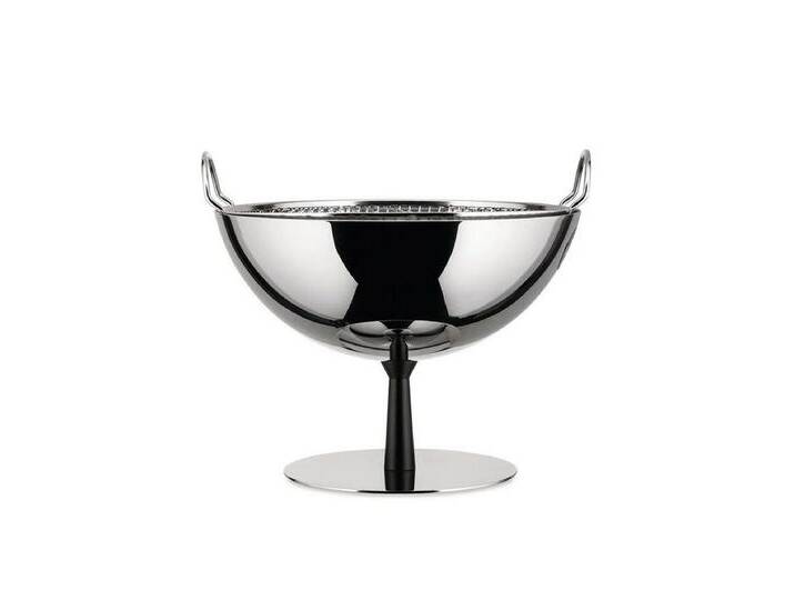 Alessi Obstschale, 18/8 Edelstahl, (Packung), silberfarben weiß von ALESSI
