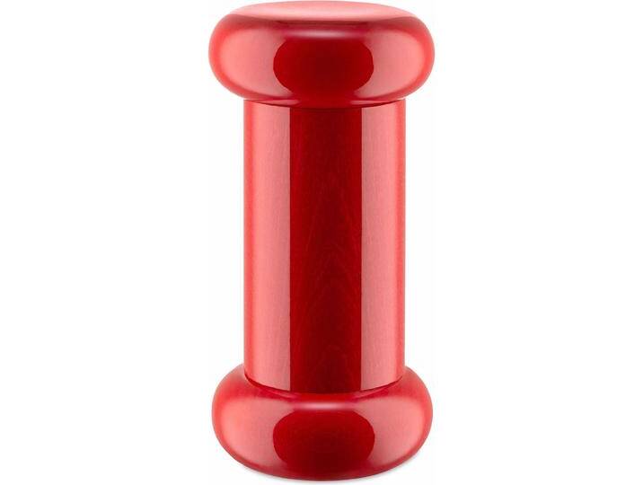 Alessi Salz-/Pfeffermühle VALUES COLLECTION rot, Pfeffermühle + Salzmühle, Rot von ALESSI