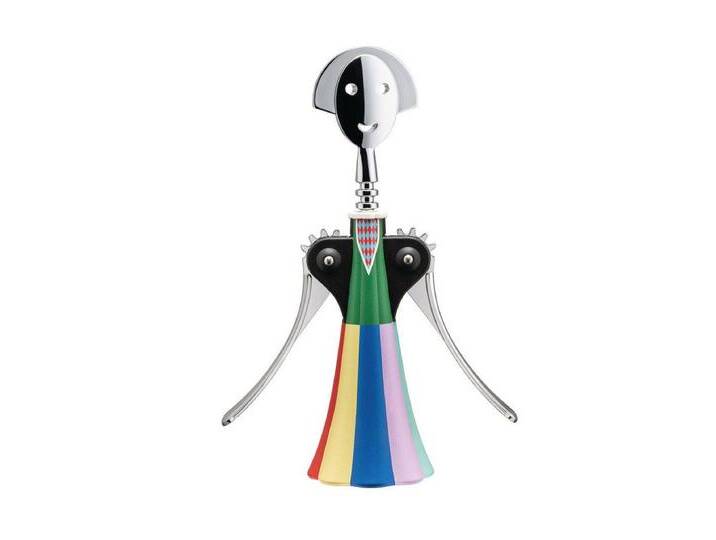 Alessi Weinflaschenöffner Korkenzieher ANNA G. LE Parade von ALESSI