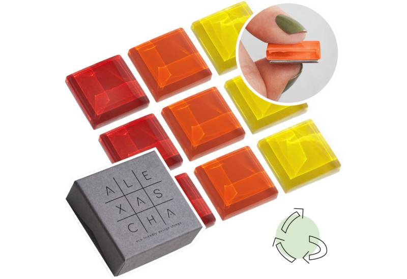 ALEXASCHA Magnettafel Magnet Set • 9 dekorative Kühlschrankmagnete • extra stark • upcycelt ALEXASCHA Magnettafel Magnet Set • 9 dekorative Kühlschrankmagnete • extra stark • upcycelt von ALEXASCHA