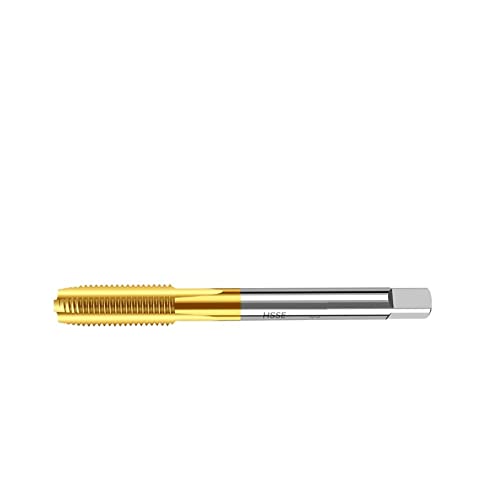 ALEYHA TiN-Beschichtung Metall-Schraubenloch-Gewindebohrer, Gerade Nut-Schrauben-Maschinen-Gewindebohrer,M11x1,25 von ALEYHA