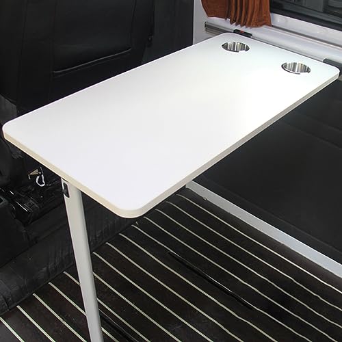 ALEjon Faltbarer Picknicktisch aus Aluminium mit klappbarem Wand-Design und abnehmbarer Stahlrohrhalterung von ALEjon