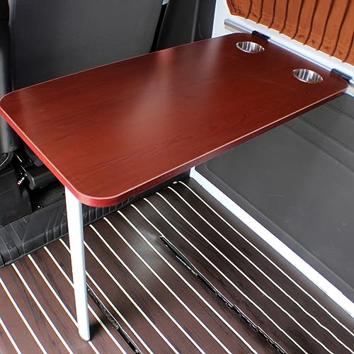 ALEjon Faltbarer Picknicktisch aus Aluminium: tragbare, platzsparende Lösung mit abnehmbaren Tischen und Stahlrohrhalterung von ALEjon