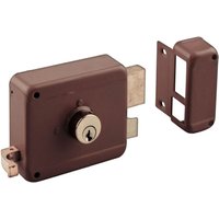 Alfa Dyser - Griffschloss aus lackiertem Eisen, Overlay-Schloss 85x120 mm rechts Alfa Dyser - Griffschloss aus lackiertem Eisen, Overlay-Schloss 85x120 mm rechts von ALFA DYSER