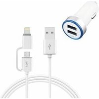 Onlex 2USB-Autoladegerät + iOS/Android-Kabel Onlex 2USB-Autoladegerät + iOS/Android-Kabel von ALFA DYSER