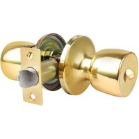 Alfa Dyser - Türknauf mit röhrenförmigem Griff und Schloss aus glänzendem Messing Alfa Dyser - Türknauf mit röhrenförmigem Griff und Schloss aus glänzendem Messing von ALFA DYSER