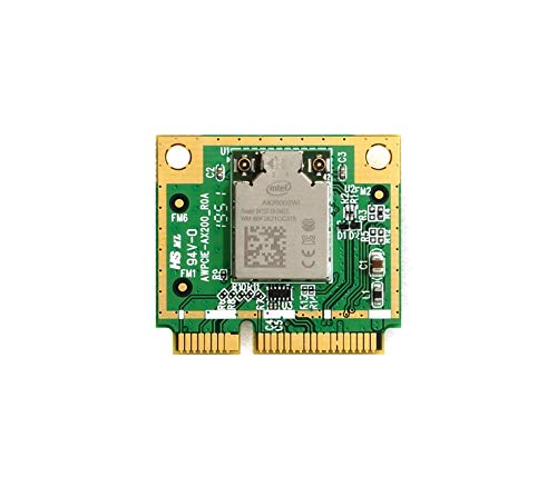 ALFA NETWORK Hocheffiziente Intel AX200 Mini PCIe WiFi6 und BT5 Karte (AWPCIE-AX200) von ALFA NETWORK