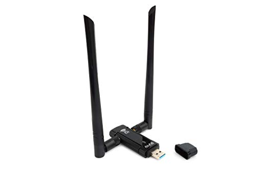 ALFA NETWORK Langzeit-Weit-Abdeckung Dual-Band AC1200 USB Wireless Wi-Fi-Adapter W/High-Sensitivity Externe Antenne - Windows, Macos & Kali Linux unterstützt ALFA NETWORK Langzeit-Weit-Abdeckung Dual-Band AC1200 USB Wireless Wi-Fi-Adapter W/High-Sensitivity Externe Antenne - Windows, Macos & Kali Linux unterstützt von ALFA NETWORK