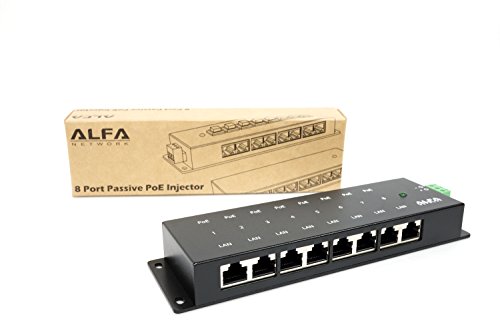 ALFA Network – Passiver Poe Gigabit Switch mit 8 Ports APoE08G von ALFA NETWORK