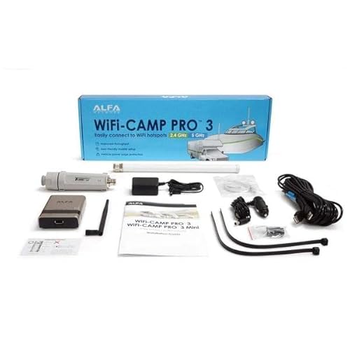 CAMPPRO 3 - Universelles Dual-Band WiFi Range Extender Kit CAMPPRO 3 - Universelles Dual-Band WiFi Range Extender Kit von ALFA NETWORK