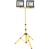 Alfa - Stativ mit Matel IP65 2x70W Kalt-LED-Projektor von ALFA