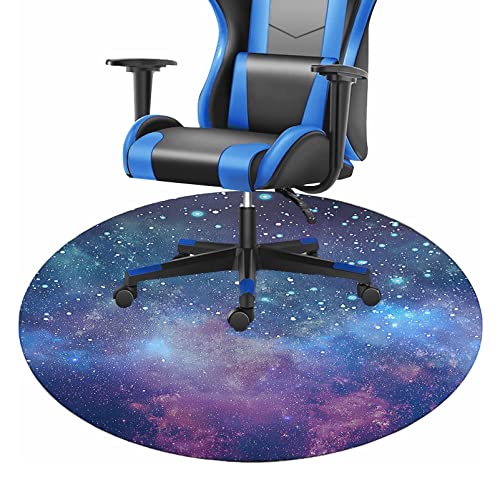 ALFAAL Gaming Stuhl Teppich Rund Bodenschutzmatte Bürostuhl Stuhlmatten rutschfest Bürostuhlunterlage for Büros, Schlafzimmer, Spielzimmer (Color : 5) von ALFAAL