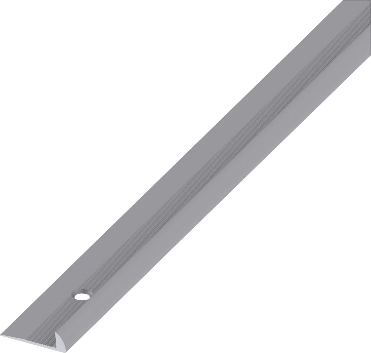 alfer Rund-Abschluss-Profil 1 m, 20.5 x 3 mm Aluminium eloxiert dunkelgrau von ALFER