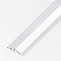 alfer Flachabschlussprofil 1 m, 30 x 5 mm Aluminium eloxiert silber Abschlussprofile von ALFER
