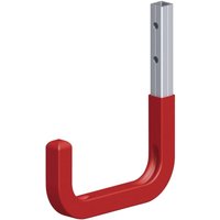 Alfer - Wandhaken Typ4 gummiert t 11,5 x h 14cm Aluminium blank rot Universalhaken Alfer - Wandhaken Typ4 gummiert t 11,5 x h 14cm Aluminium blank rot Universalhaken von ALFER