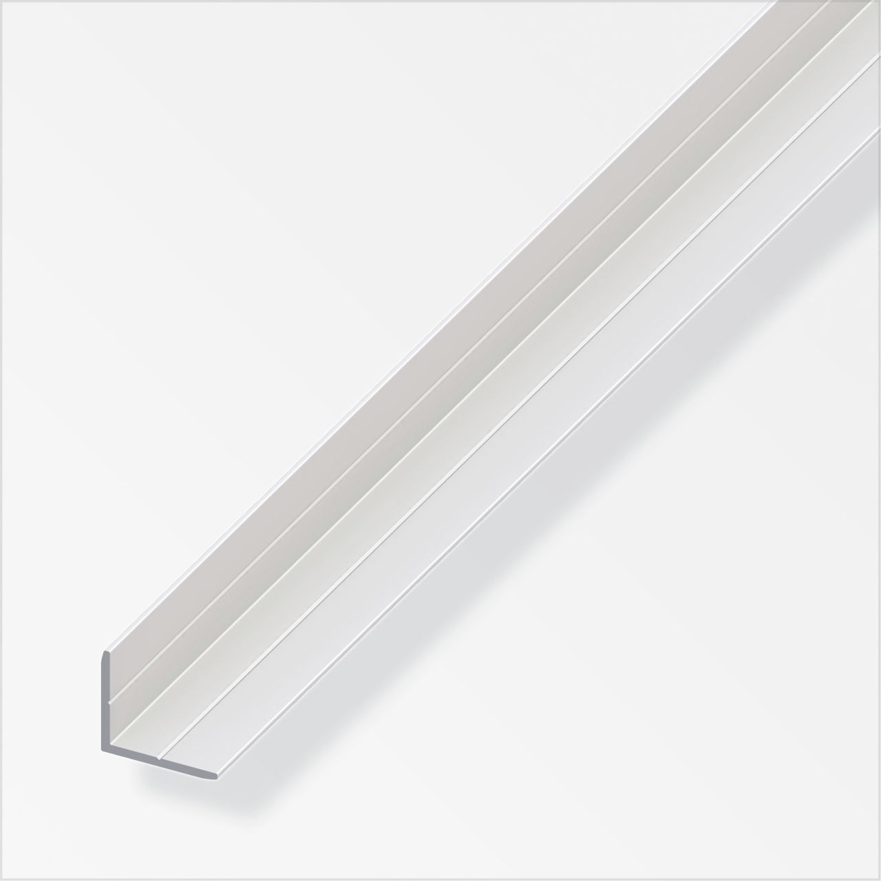 alfer clampline-Winkel-Profil 1 m, 8 x 6 mm Aluminium eloxiert silber von ALFER