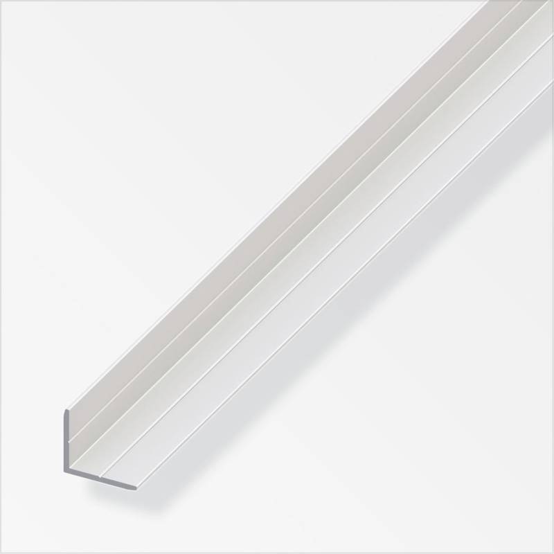 alfer clampline-Winkel-Profil 1 m, 8 x 6 mm Aluminium eloxiert silber von ALFER