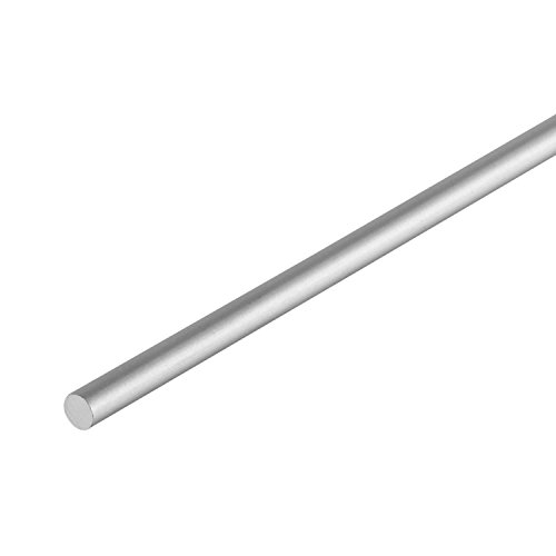 Profil Profile in Aluminium eloxiert Farbe Silber Rund 1 mt Ø 8 mm Rund von ALFER