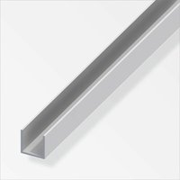 U-Profil 8 x 10,1 x 1000 mm silber Profil Aluminiumprofil u Schiene - Alfer U-Profil 8 x 10,1 x 1000 mm silber Profil Aluminiumprofil u Schiene - Alfer von ALFER