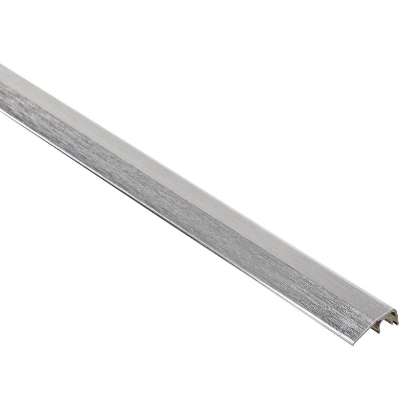 alfer Abschlussprofil 'clipstech®' Aluminium silber 1000 x 12,5 mm von ALFER