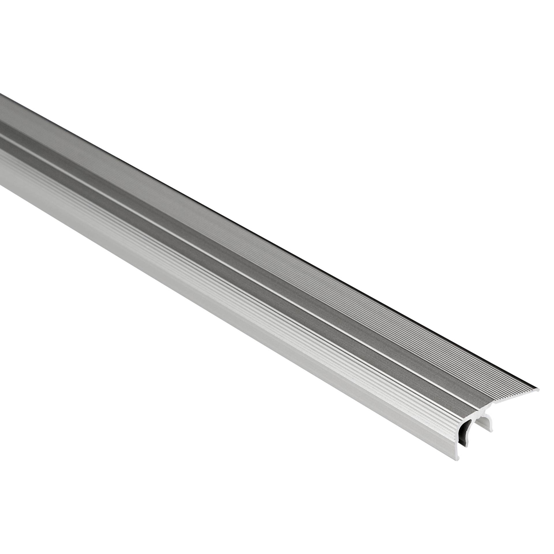 alfer Abschlussprofil 'clipstech®' silber 1000 x 12,5 mm von ALFER